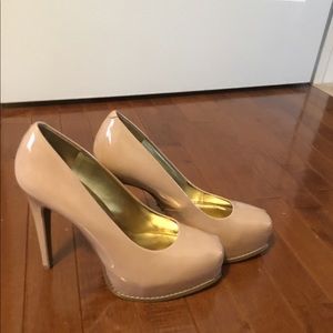 Beige High Pumps  Elegant heels 👠